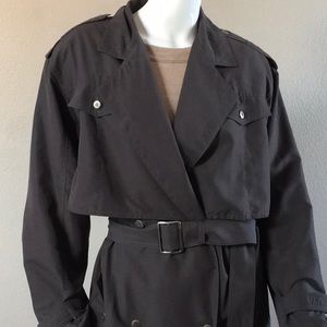 Gray Light-Long Trench Coat